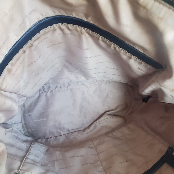 Michael kors tote bag. Dark blue - Picture 6 of 15